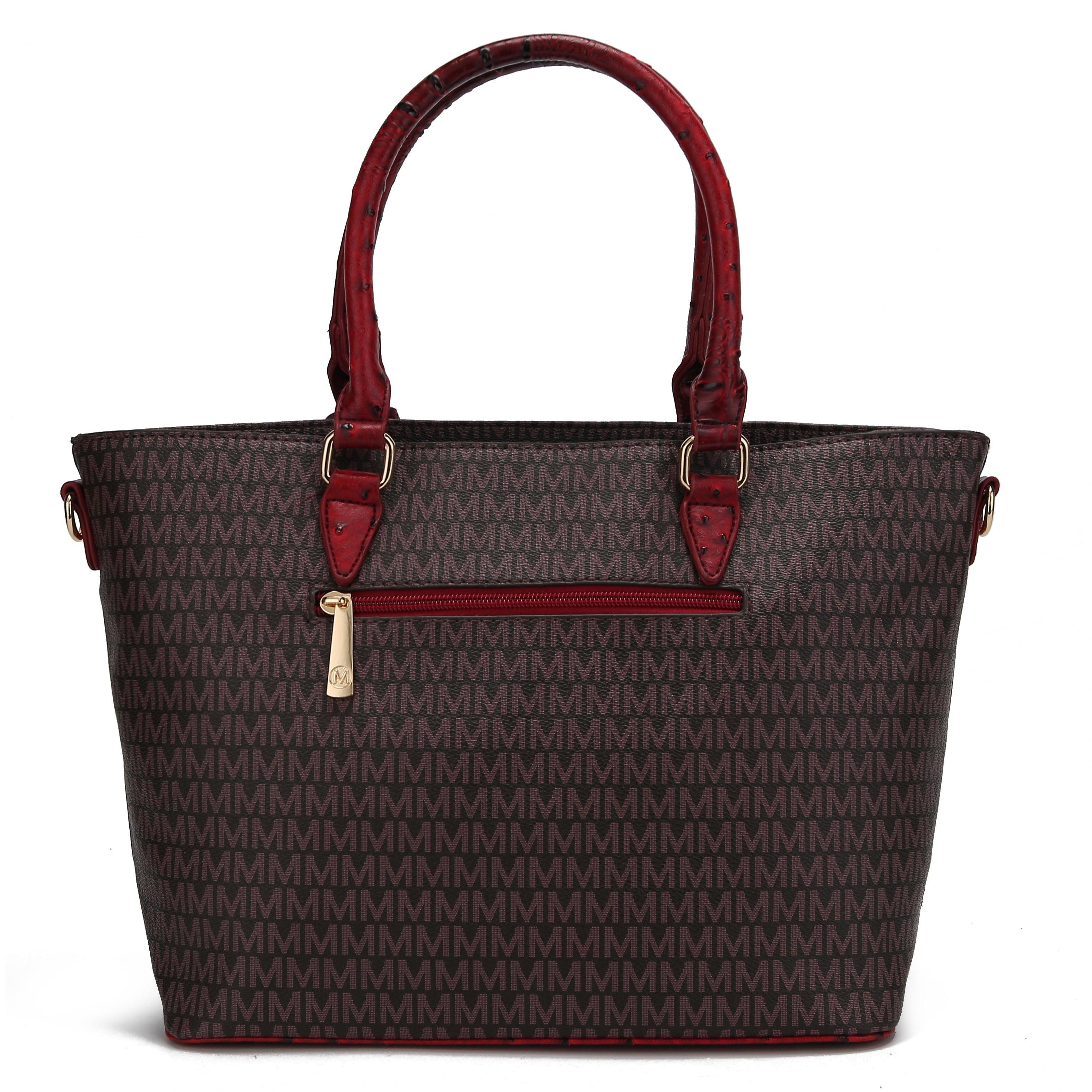 Wallets, Handbags & Accessories Grace Signature And Croc Embossed Tote