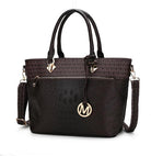 Wallets, Handbags & Accessories Grace Signature And Croc Embossed Tote