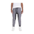Men's gray black contrast joggers by VacationGrabs with stylish design and comfortable fit