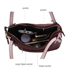 Wallets, Handbags & Accessories Jaseli Hobo With Wristlet Key Ring & Card Holder