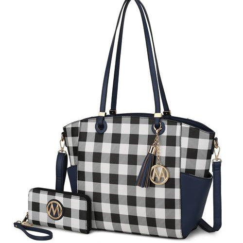 Wallets, Handbags & Accessories Karlie Tote Handbag With Wallet Vegan Leather Women