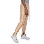 Men's khaki side stripe pants from VacationGrabs with a comfortable fit and stylish design