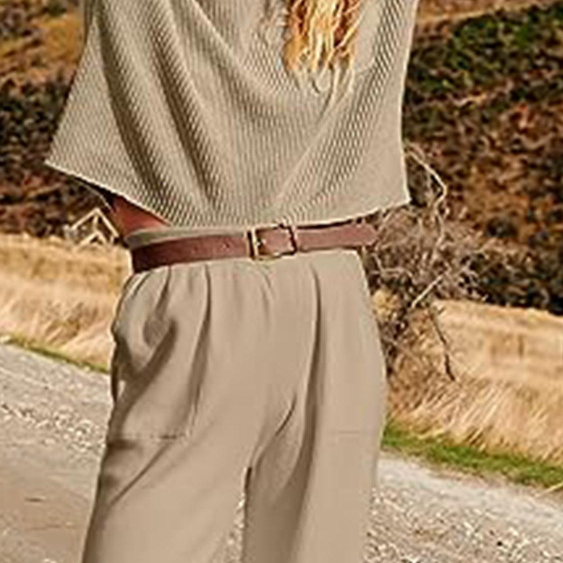 Women's Outfits & Sets Knit Top and Joggers Set