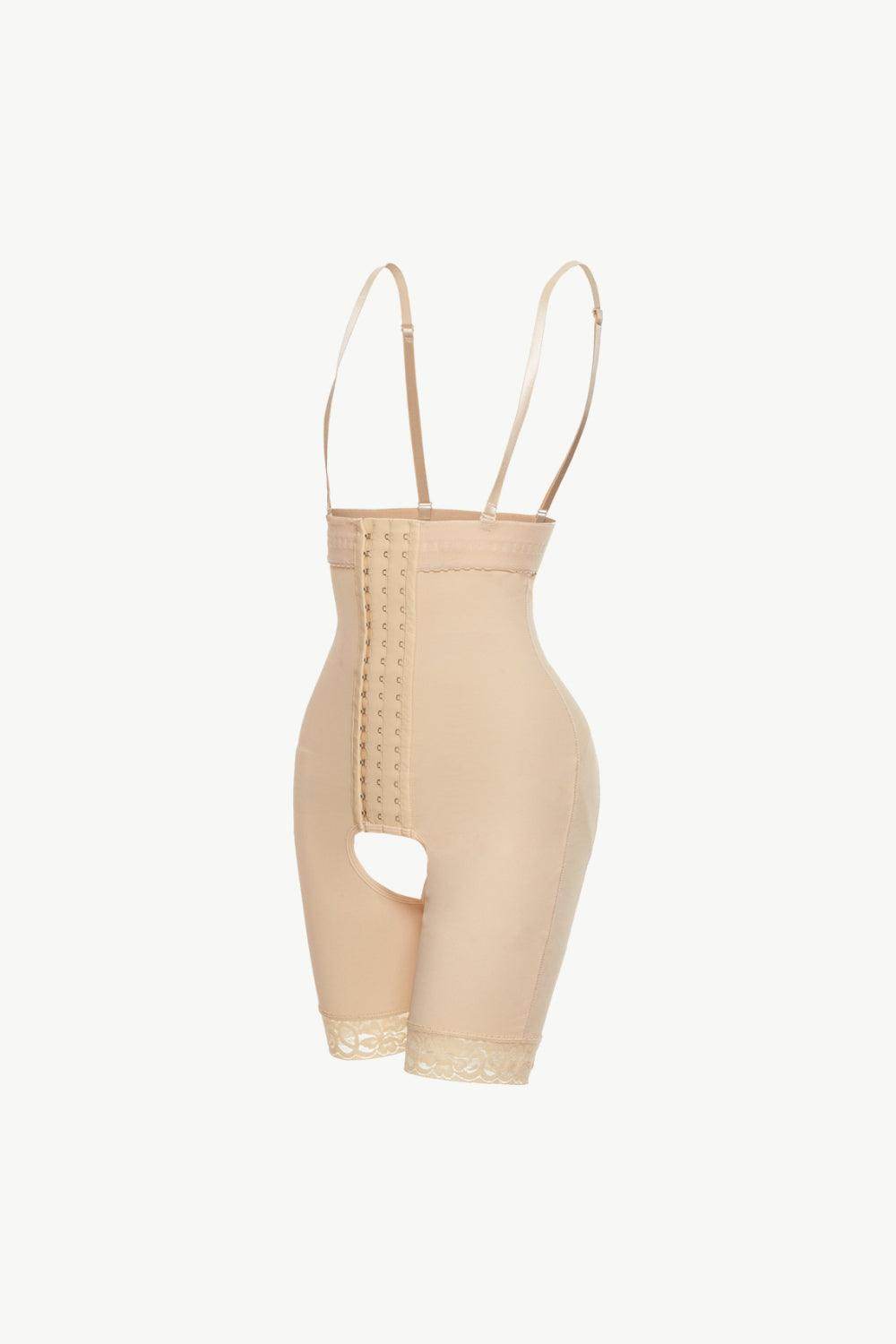 Trendsi lace trim bodysuit for women featuring a supportive design and adjustable straps