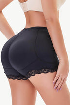 Trendsi lace trim shaping shorts for women with a seamless design and comfortable fit