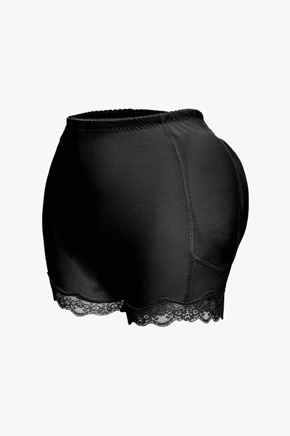 Trendsi Women's shapewear featuring lace trim shaping shorts for a smooth silhouette