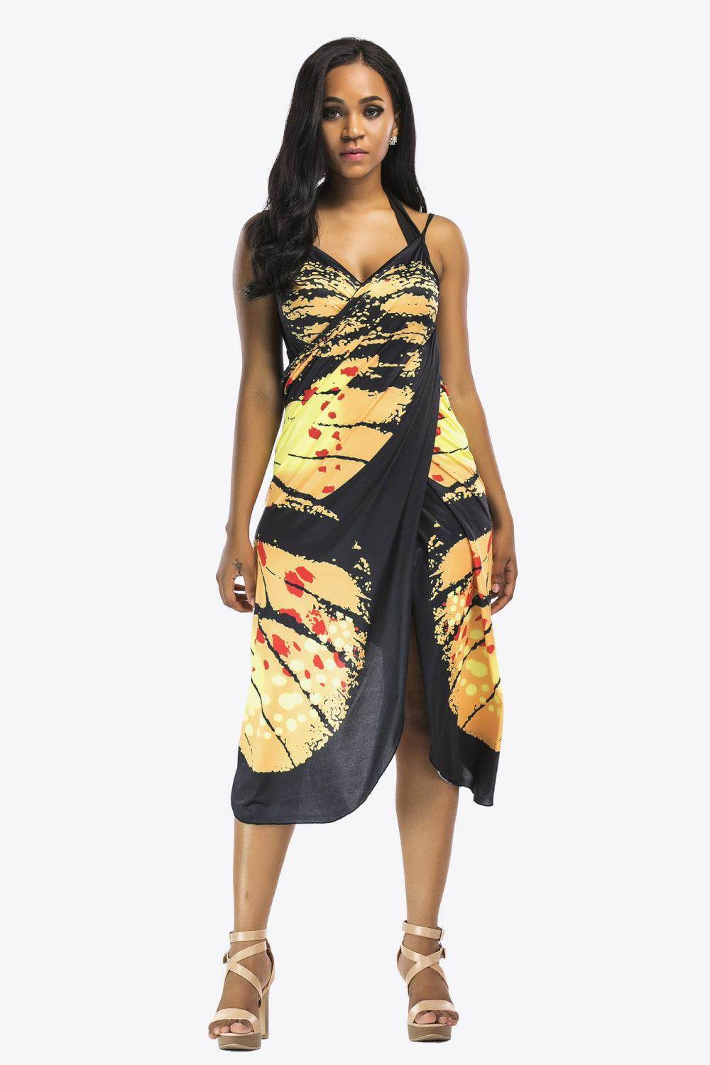 Trendsi lightweight beach cover up in vibrant floral design for stylish beach days