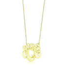 Women's Jewelry - Necklaces LO4690 - Rhodium Brass Necklace with No Stone
