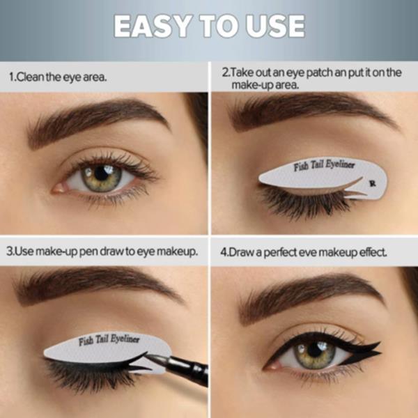 Women's Personal Care - Beauty Make Up Eye Shadow Line Template Sticker