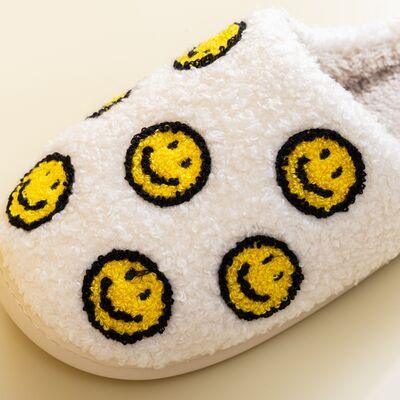 Women's Shoes - Slippers Yellow Smiley Face Slippers