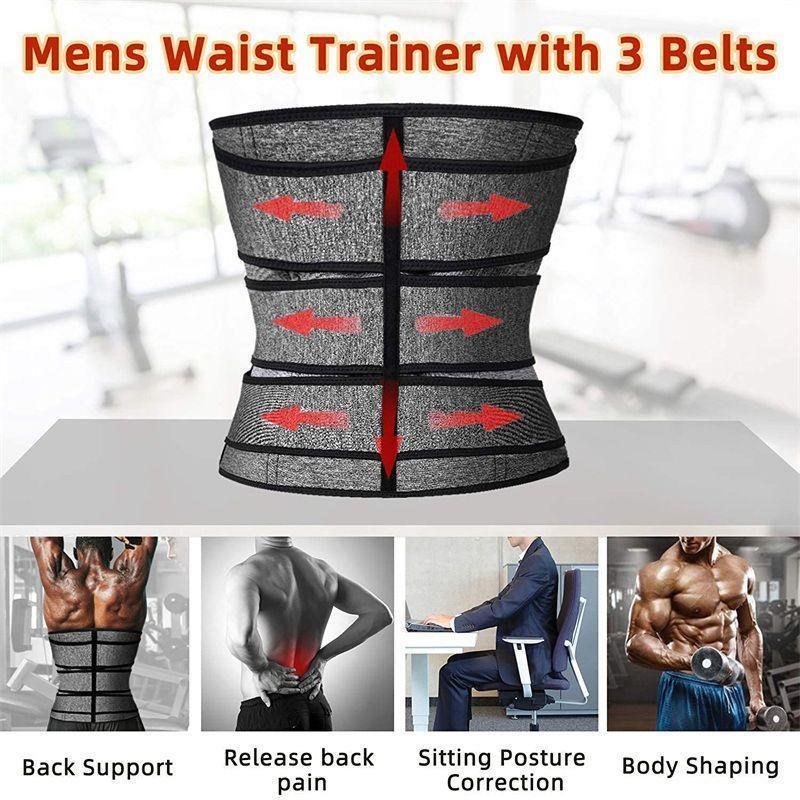  Men Body Shaper Waist Trainer Sauna Sweat Slimming Vest
