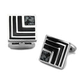 Men's Cufflinks - TK1269 - High polished (no plating) - VacationGrabs