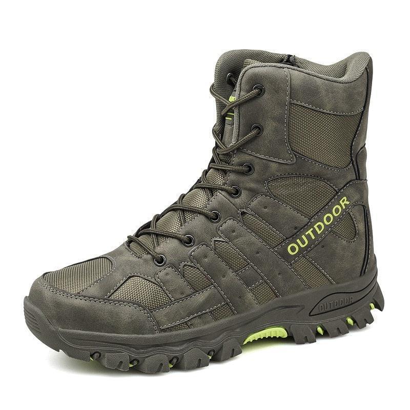 Men's Shoes - Boots Mens Ankle Length Combat Boots Tactical Winter Boots