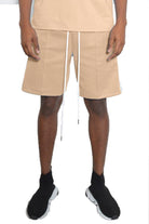 Men's Shorts Mens Beso Striped Shorts Beige Tan