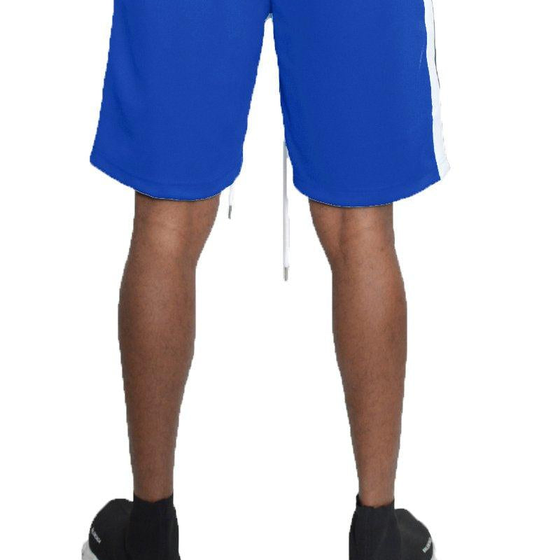 Men's Shorts Mens Blue Beso Striped Shorts