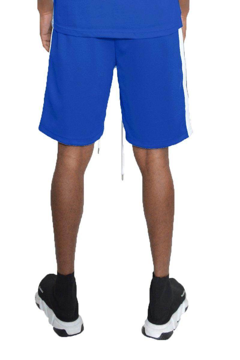 Men's blue striped shorts from VacationGrabs with a stylish and comfortable design for casual outings