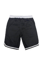 Men's Casual Sportswear Black Shorts with Elastic Waistband and Side Pockets from VacationGrabs