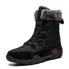 Men's Shoes - Boots Mens High Ankle Snow Boots Waterproof Thick Plush Warm Lining