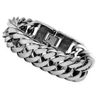 Men's high polished bracelet with sleek links for a stylish and modern look