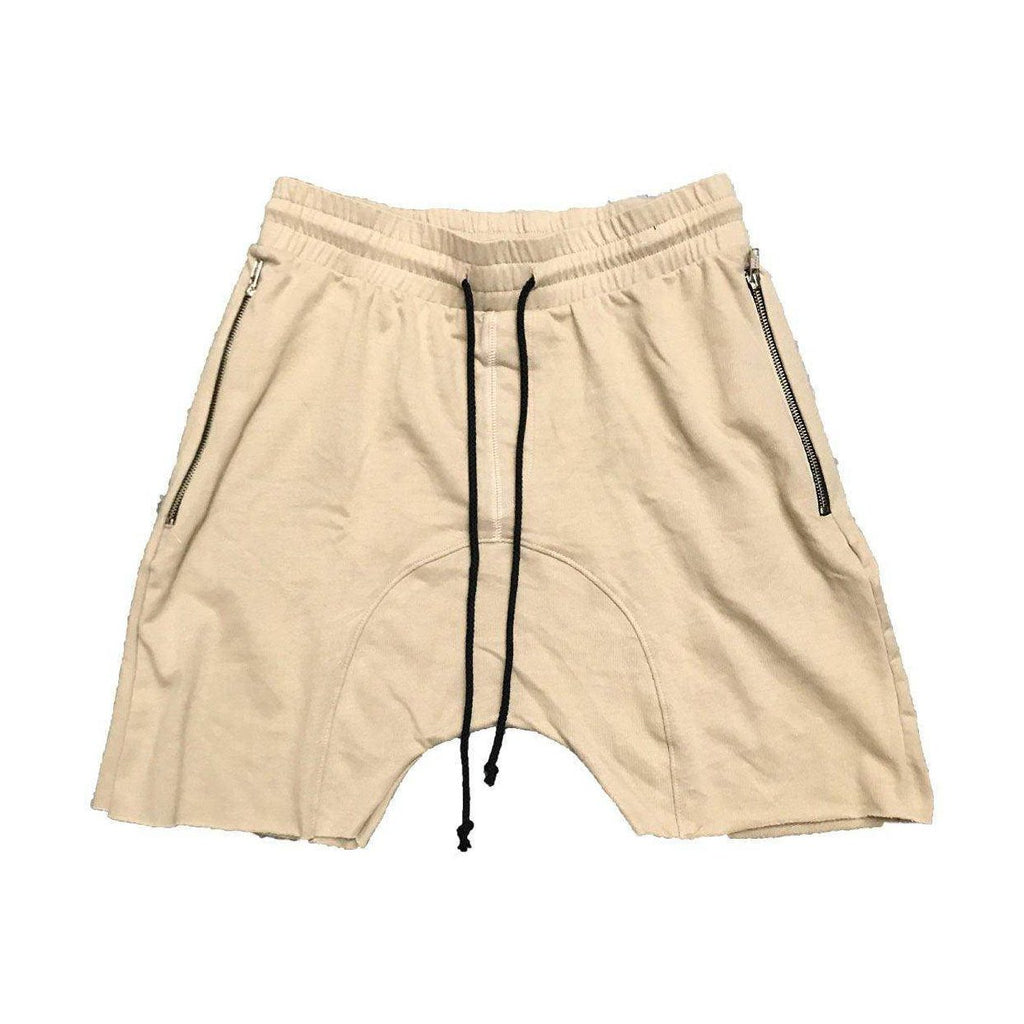 VacationGrabs mens khaki shorts with comfortable fit and zippered pockets for style and utility