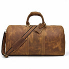 Luggage & Bags - Duffel Mens Large Genuine Leather Travel Weekender Duffel Bag
