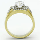 Men's Jewelry - Rings Mens Layered Rhinestone Stainless Steel Ring Cubic Zirconia