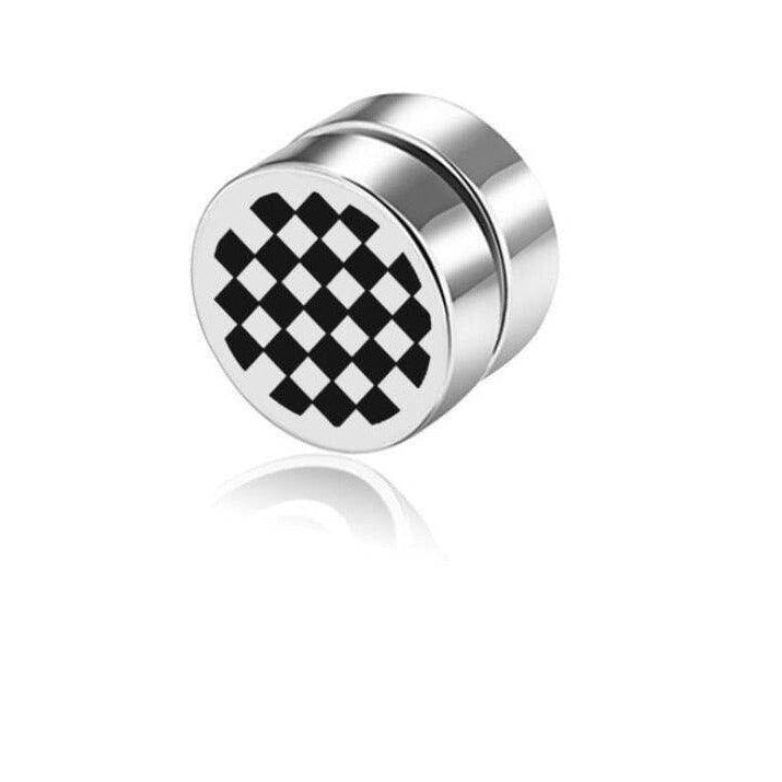 Mens Non Pierced Magnetic Earrings Studs - VacationGrabs