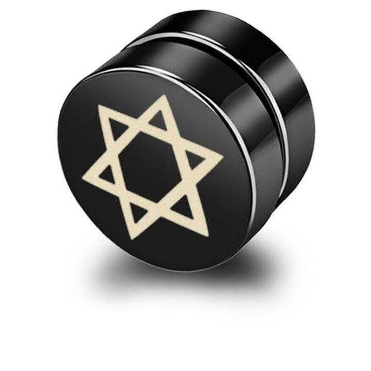 Mens Non Pierced Magnetic Earrings Studs - VacationGrabs