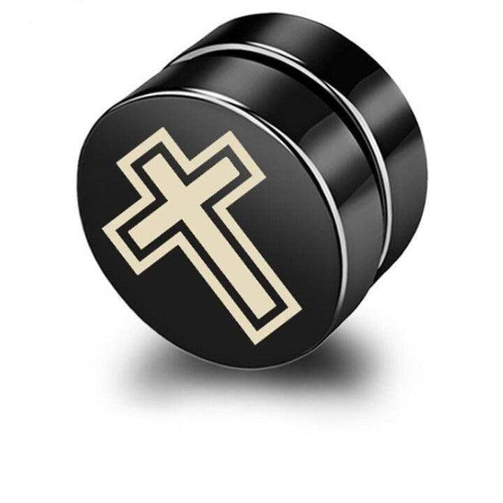 Mens Non Pierced Magnetic Earrings Studs - VacationGrabs