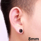 Mens Non Pierced Magnetic Earrings Studs - VacationGrabs