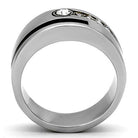 Men's Jewelry - Rings Mens Rhinestone Stainless Steel Synthetic Crystal Rings