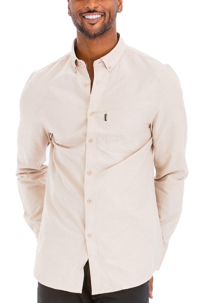 Men's Shirts Mens Signature Long Sleeve Button Down Shirt