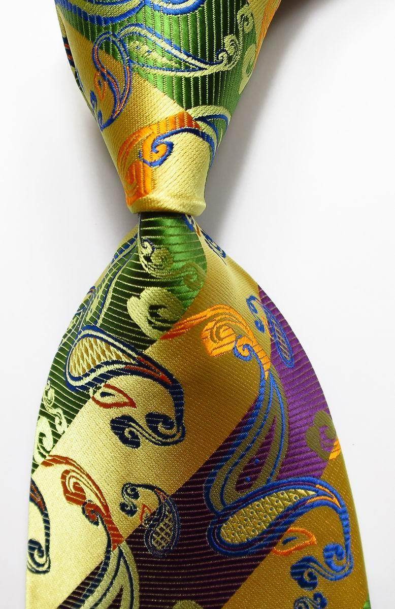 Colorful men's silk neckties with intricate patterns and vibrant hues for stylish dressing
