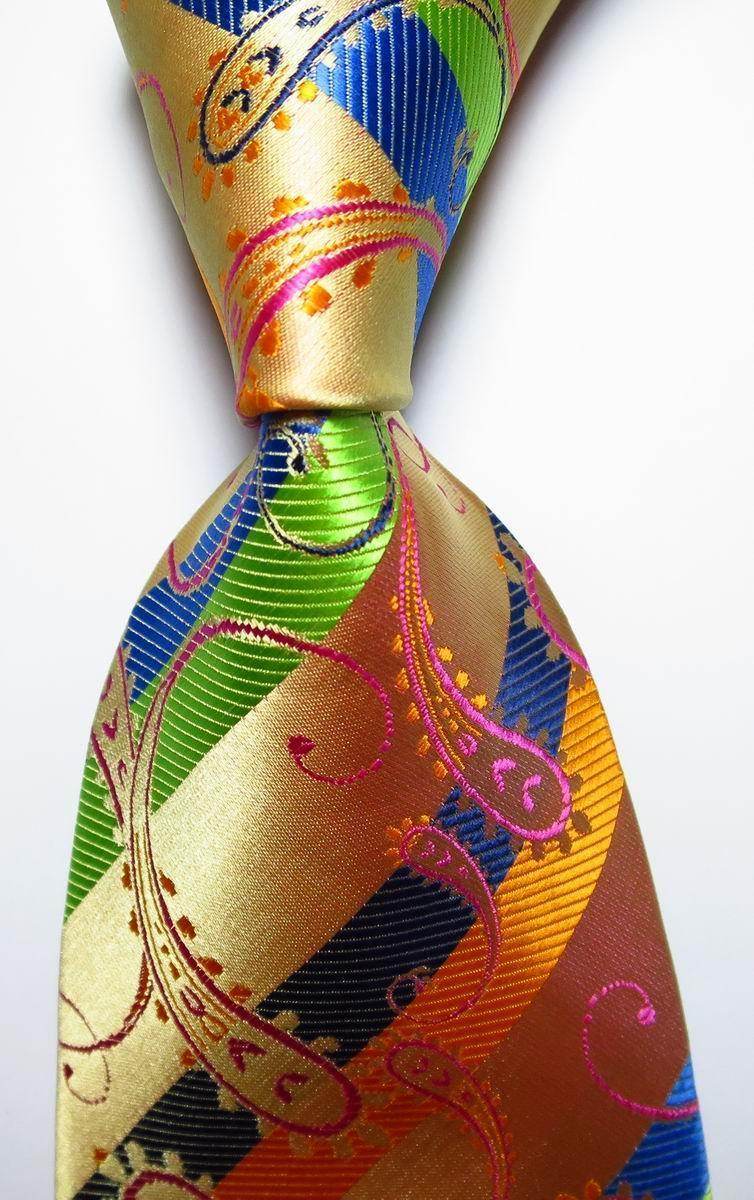 Vibrant VacationGrabs mens silk neckties with colorful patterns and intricate designs