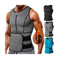 Mens Slimming Body Shaper Vest in various colors for fitness and weight loss support