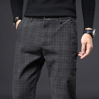 Men's Pants Mens Smart Casual Pants Slim Fit Mens Dress Pants Sizes 28-38