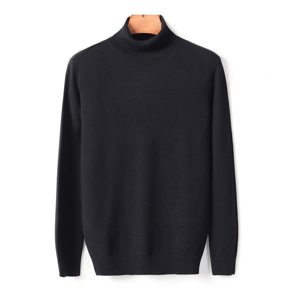 Men's Sweaters Mens Soft Turtleneck Sweater Casual Fall Winter Sweaters