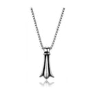 Men's stainless steel necklace with a sleek pendant design for stylish everyday wear