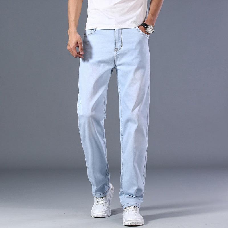 Blue Stone Wash Baggy Fit Cargo Men Jeans – Offduty India