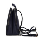 Navy Pink Orpheus Sloane daypack for travel with dual zippers and adjustable straps