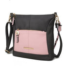 Wallets, Handbags & Accessories Nala Vegan Shoulder Handbag Color-Block Leather Women