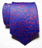 Men's Accessories - Ties New Fashion Dot Ties Mens Silk Necktie Set Black Orange Sky...