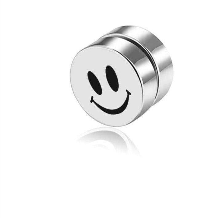 VacationGrabs non-pierced earrings studs with a smiley face design for a fun, stylish look