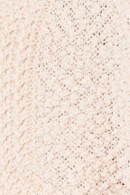 Trendsi open front cardigan for travel in soft cream knit design, perfect for layering on the go.
