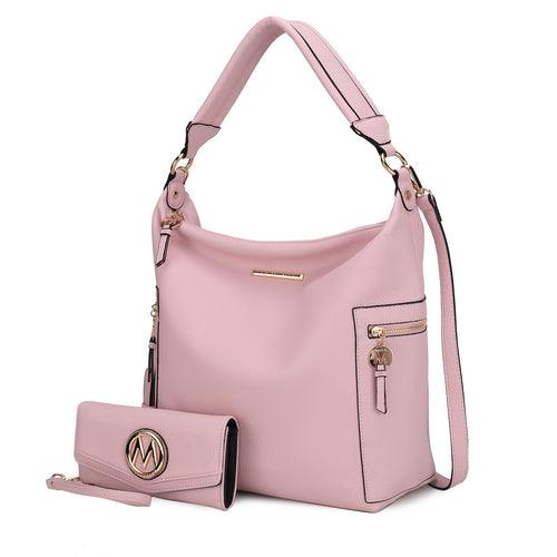 Wallets, Handbags & Accessories Ophelia Vegan Leather Women Hobo Bag With Wallet