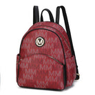 Luggage & Bags - Backpacks Palmer Vegan Leather Signature Logo Print Women Backpack