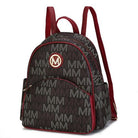 Luggage & Bags - Backpacks Palmer Vegan Leather Signature Logo Print Women Backpack