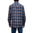 Men's flannel plaid shirt vacation style with a stylish plaid pattern and a relaxed fit