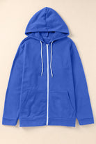 Women's Coats & Jackets Plus Size Zip Up Hooded Jacket With Pocket