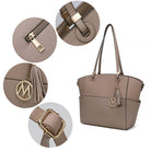 Wallets, Handbags & Accessories Prisha Vegan Leather Women’S Tote Handbag With Wallet